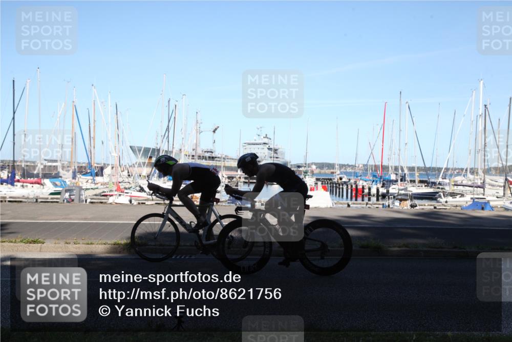 17.08.2025 - KN Förde Triathlon 2025 Yannick Fuchs http://msf.ph/oto/8621756 17.08.2025 14:56:49 Radfahren 1, 4, 6, 13, 17 meine-sportfotos.de