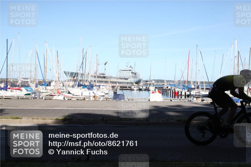 17.08.2025 - KN Förde Triathlon 2025 Yannick Fuchs http://msf.ph/oto/8621761 17.08.2025 14:56:55 Radfahren 4, 12, 13, 15, 17 meine-sportfotos.de