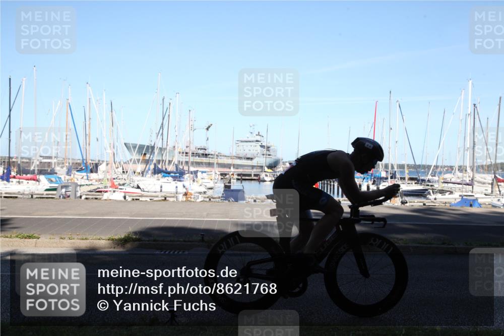 17.08.2025 - KN Förde Triathlon 2025 Yannick Fuchs http://msf.ph/oto/8621768 17.08.2025 14:58:16 Radfahren 1, 4 meine-sportfotos.de