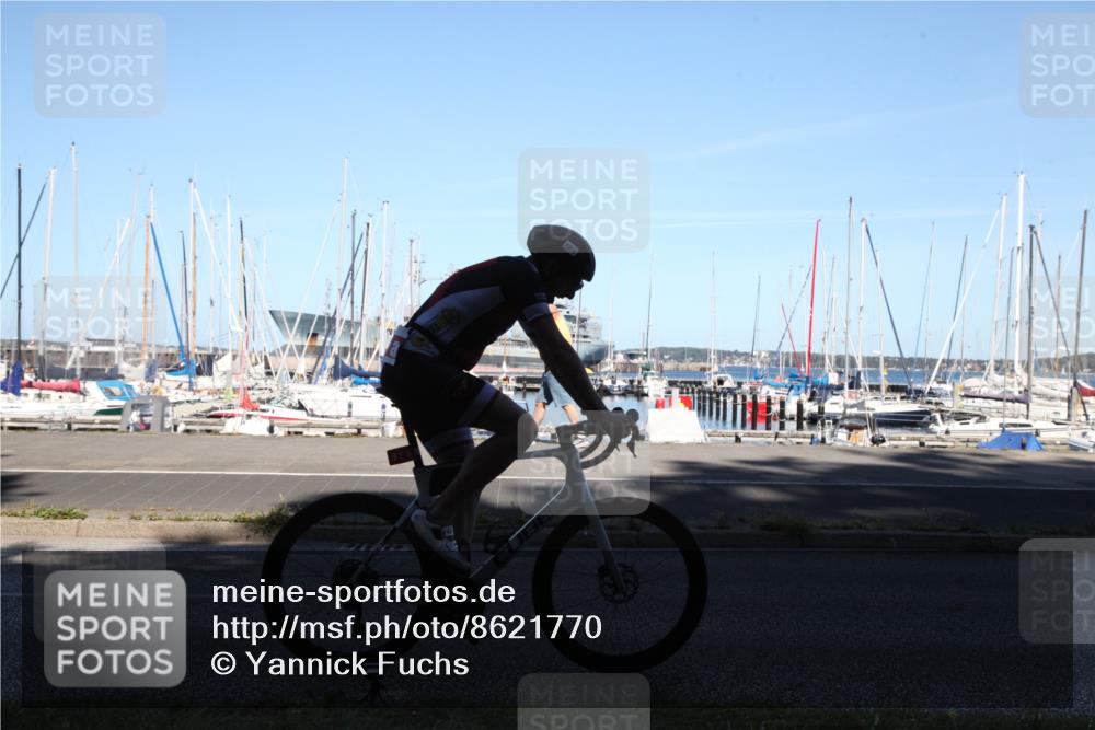 17.08.2025 - KN Förde Triathlon 2025 Yannick Fuchs http://msf.ph/oto/8621770 17.08.2025 14:58:24 Radfahren 4, 13, 17 meine-sportfotos.de