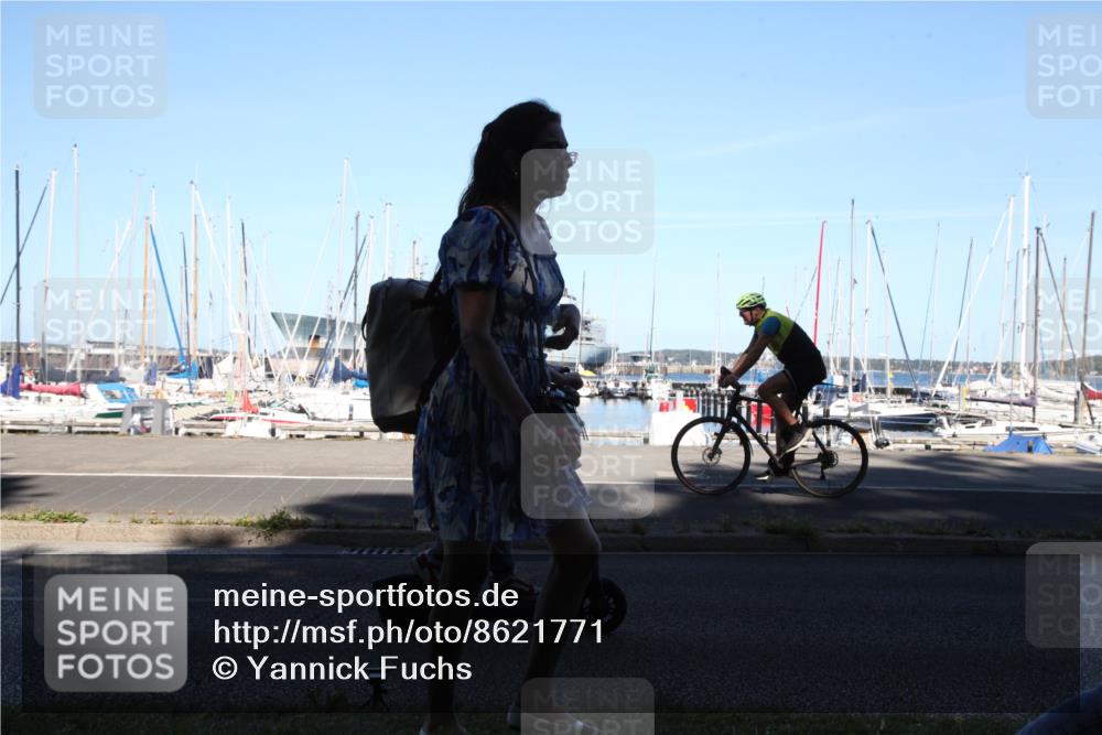 17.08.2025 - KN Förde Triathlon 2025 Yannick Fuchs http://msf.ph/oto/8621771 17.08.2025 14:59:16 Radfahren  meine-sportfotos.de