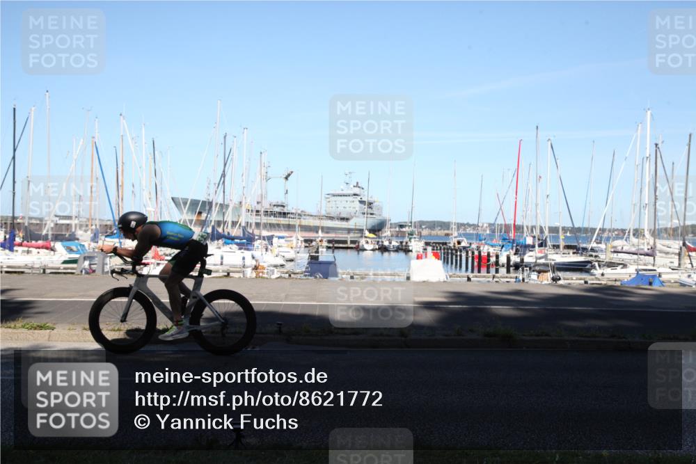17.08.2025 - KN Förde Triathlon 2025 Yannick Fuchs http://msf.ph/oto/8621772 17.08.2025 15:00:59 Radfahren 24, 33 meine-sportfotos.de