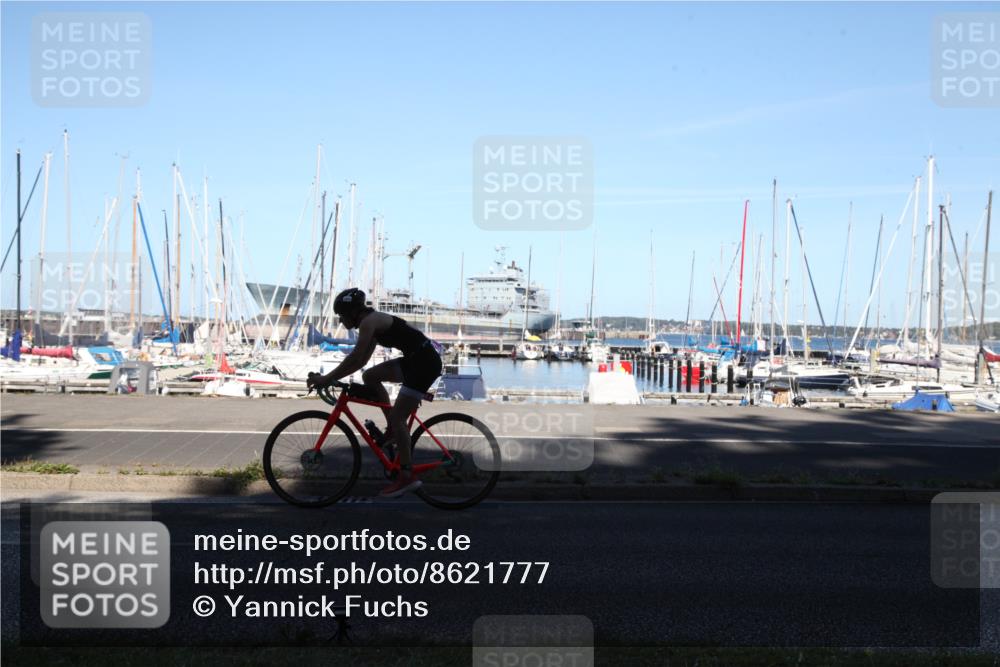 17.08.2025 - KN Förde Triathlon 2025 Yannick Fuchs http://msf.ph/oto/8621777 17.08.2025 15:01:57 Radfahren 22, 35 meine-sportfotos.de