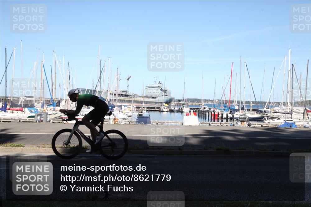 17.08.2025 - KN Förde Triathlon 2025 Yannick Fuchs http://msf.ph/oto/8621779 17.08.2025 15:02:06 Radfahren 30 meine-sportfotos.de