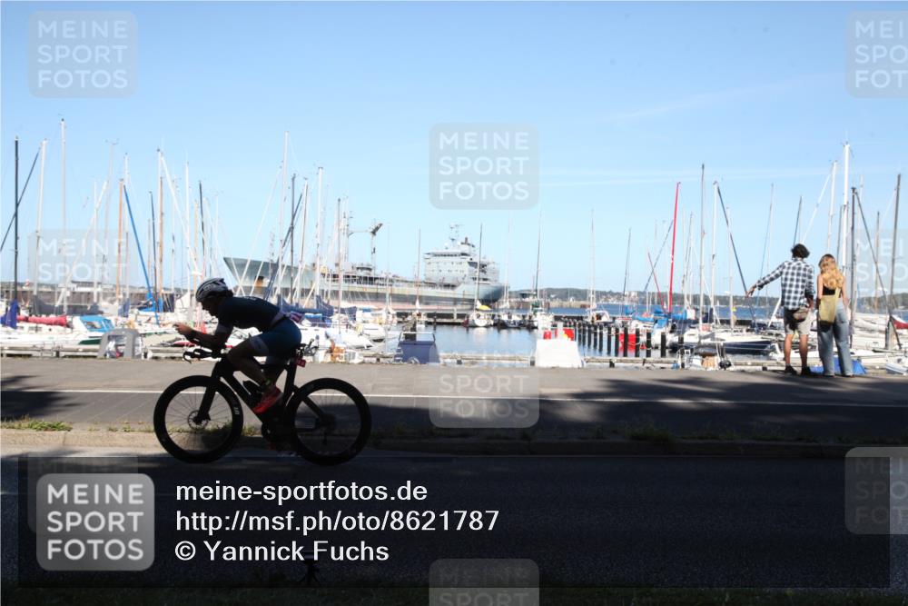 17.08.2025 - KN Förde Triathlon 2025 Yannick Fuchs http://msf.ph/oto/8621787 17.08.2025 15:03:19 Radfahren 18, 35 meine-sportfotos.de