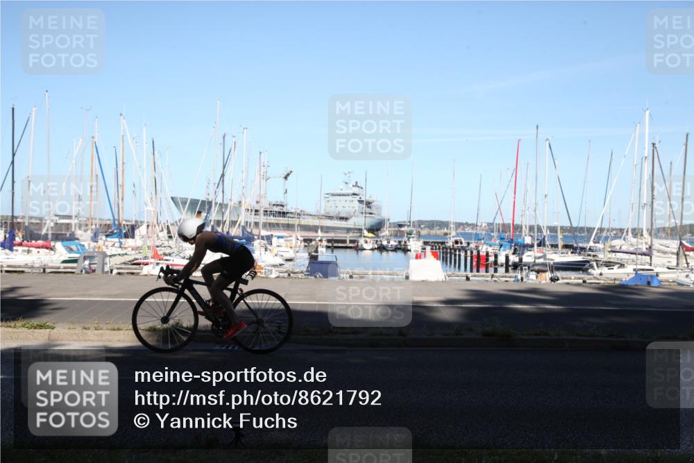 17.08.2025 - KN Förde Triathlon 2025 Yannick Fuchs http://msf.ph/oto/8621792 17.08.2025 15:03:46 Radfahren 22, 25, 30, 36 meine-sportfotos.de