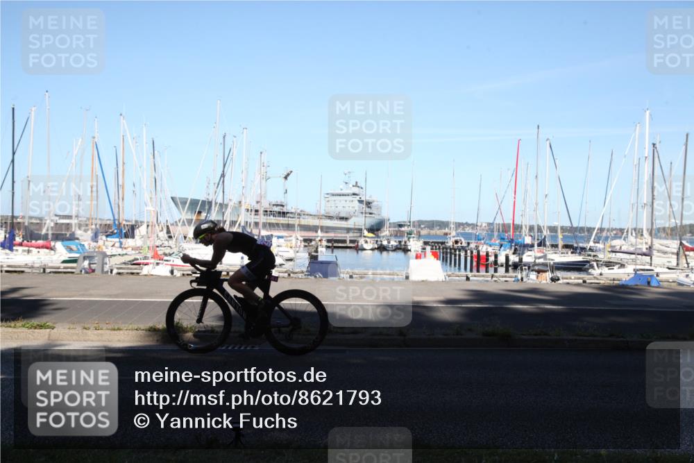17.08.2025 - KN Förde Triathlon 2025 Yannick Fuchs http://msf.ph/oto/8621793 17.08.2025 15:03:49 Radfahren 20, 25, 36 meine-sportfotos.de