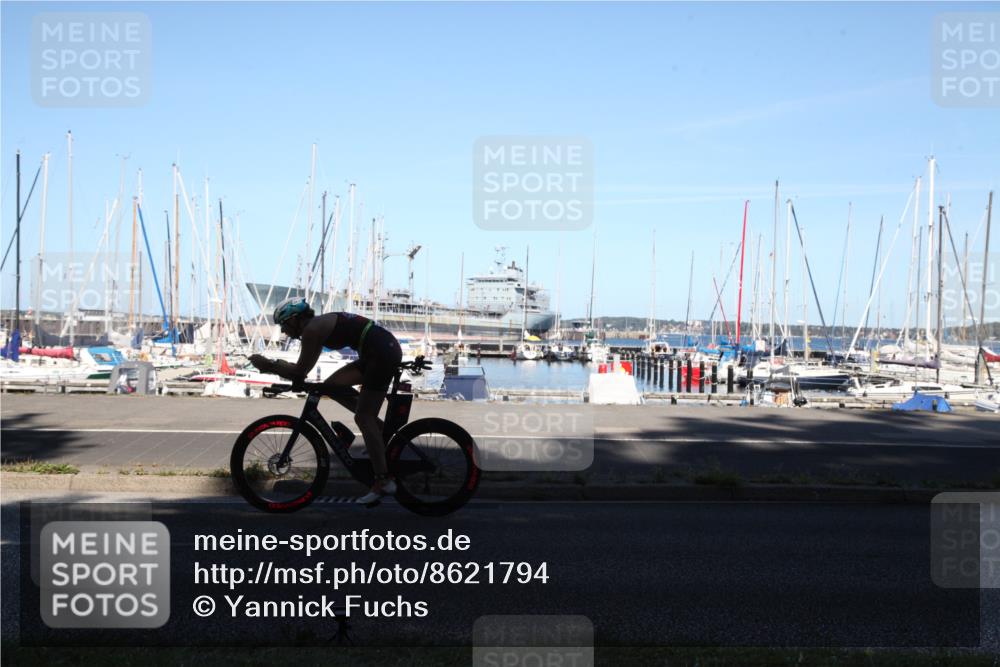 17.08.2025 - KN Förde Triathlon 2025 Yannick Fuchs http://msf.ph/oto/8621794 17.08.2025 15:03:53 Radfahren 20, 25 meine-sportfotos.de