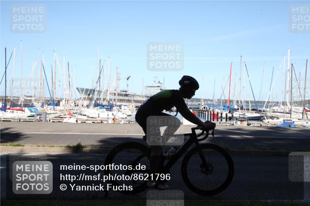 17.08.2025 - KN Förde Triathlon 2025 Yannick Fuchs http://msf.ph/oto/8621796 17.08.2025 15:04:15 Radfahren 23, 28 meine-sportfotos.de