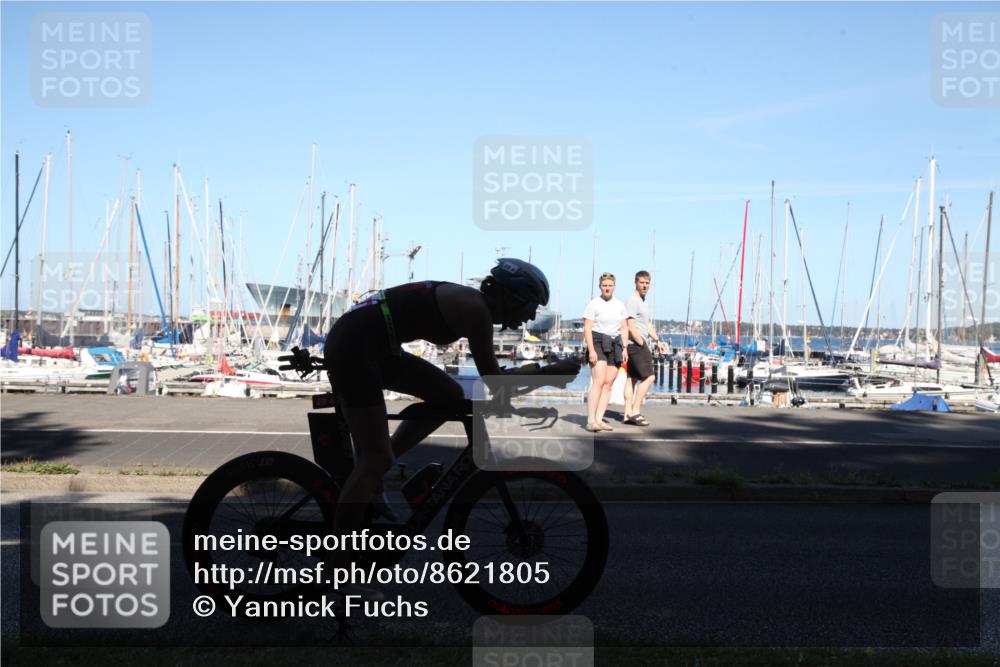 17.08.2025 - KN Förde Triathlon 2025 Yannick Fuchs http://msf.ph/oto/8621805 17.08.2025 15:05:29 Radfahren 20, 25, 36 meine-sportfotos.de