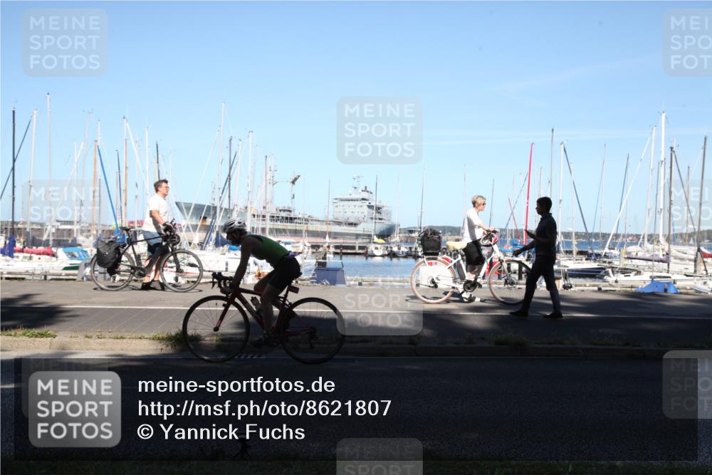 17.08.2025 - KN Förde Triathlon 2025 Yannick Fuchs http://msf.ph/oto/8621807 17.08.2025 15:05:44 Radfahren 19, 29 meine-sportfotos.de