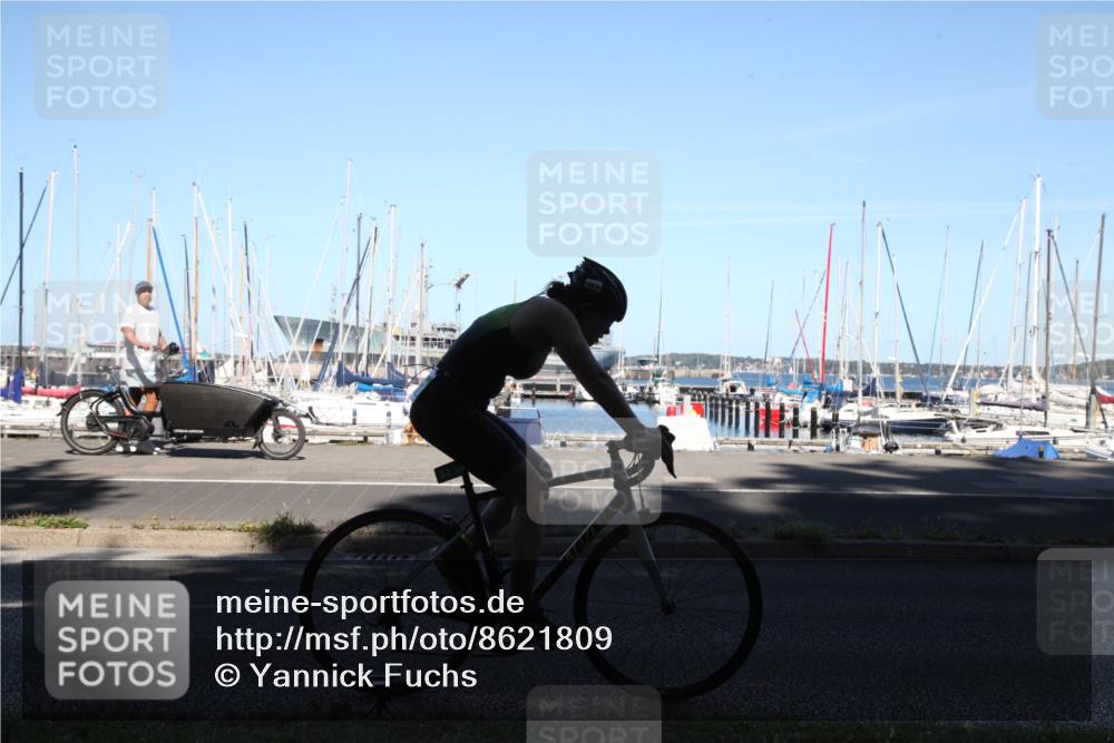 17.08.2025 - KN Förde Triathlon 2025 Yannick Fuchs http://msf.ph/oto/8621809 17.08.2025 15:06:26 Radfahren 34 meine-sportfotos.de