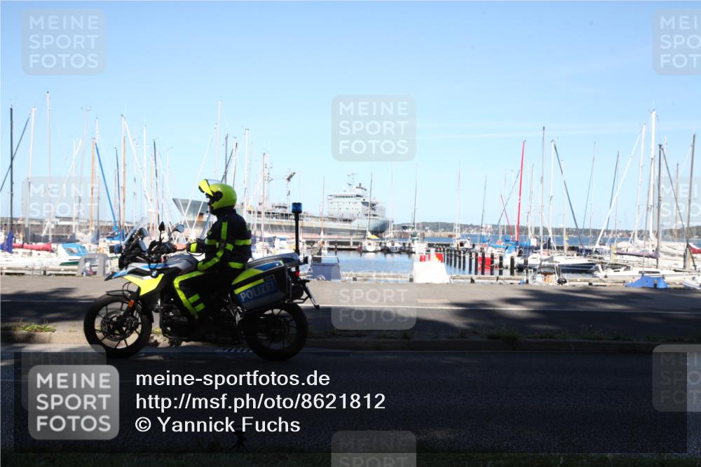 17.08.2025 - KN Förde Triathlon 2025 Yannick Fuchs http://msf.ph/oto/8621812 17.08.2025 15:11:23 Radfahren  meine-sportfotos.de