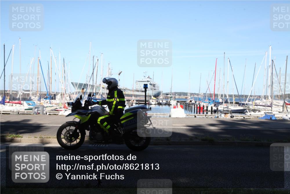 17.08.2025 - KN Förde Triathlon 2025 Yannick Fuchs http://msf.ph/oto/8621813 17.08.2025 15:11:25 Radfahren  meine-sportfotos.de