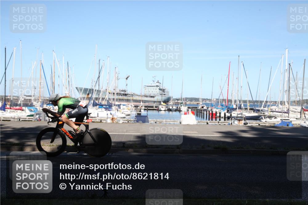 17.08.2025 - KN Förde Triathlon 2025 Yannick Fuchs http://msf.ph/oto/8621814 17.08.2025 15:17:06 Radfahren 9 meine-sportfotos.de