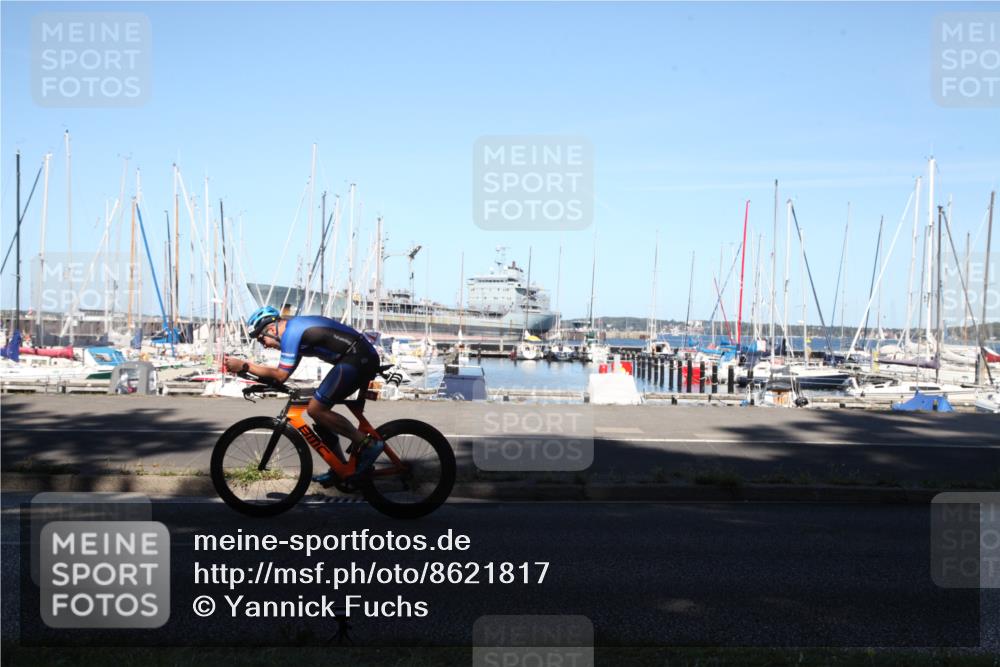 17.08.2025 - KN Förde Triathlon 2025 Yannick Fuchs http://msf.ph/oto/8621817 17.08.2025 15:18:31 Radfahren 6, 9 meine-sportfotos.de