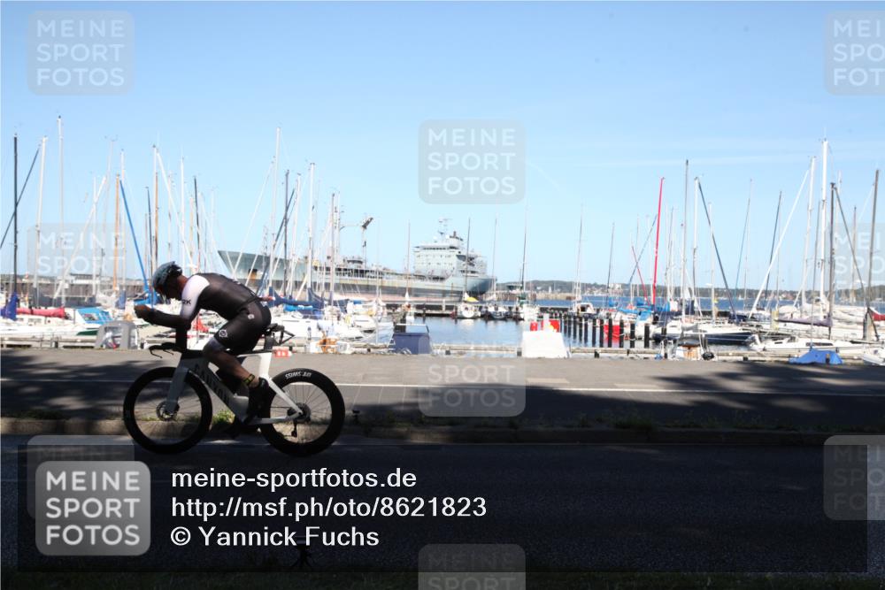17.08.2025 - KN Förde Triathlon 2025 Yannick Fuchs http://msf.ph/oto/8621823 17.08.2025 15:20:32 Radfahren 5, 12 meine-sportfotos.de