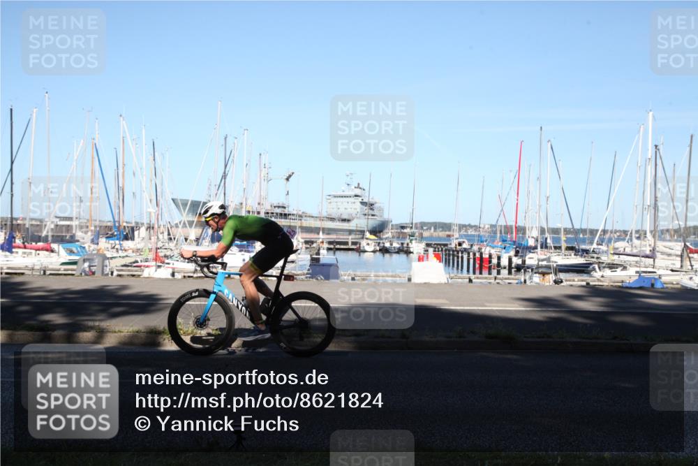 17.08.2025 - KN Förde Triathlon 2025 Yannick Fuchs http://msf.ph/oto/8621824 17.08.2025 15:20:36 Radfahren 5, 12 meine-sportfotos.de
