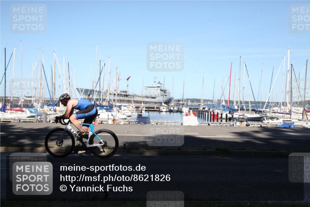 17.08.2025 - KN Förde Triathlon 2025 Yannick Fuchs http://msf.ph/oto/8621826 17.08.2025 15:20:54 Radfahren 10, 11 meine-sportfotos.de