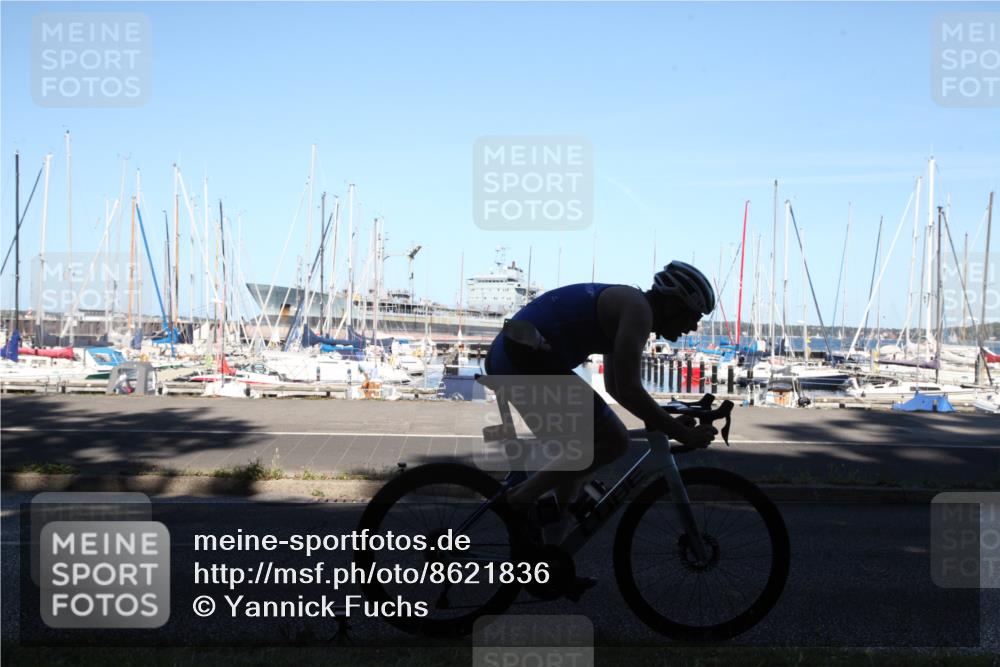 17.08.2025 - KN Förde Triathlon 2025 Yannick Fuchs http://msf.ph/oto/8621836 17.08.2025 15:22:24 Radfahren 11 meine-sportfotos.de