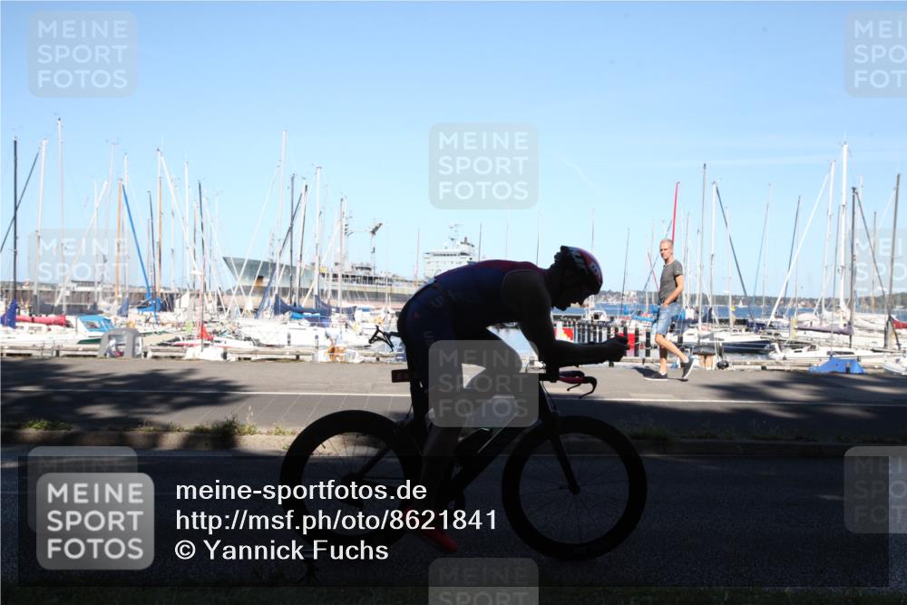 17.08.2025 - KN Förde Triathlon 2025 Yannick Fuchs http://msf.ph/oto/8621841 17.08.2025 15:23:42 Radfahren 8 meine-sportfotos.de