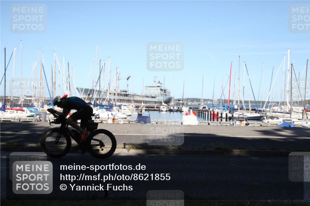 17.08.2025 - KN Förde Triathlon 2025 Yannick Fuchs http://msf.ph/oto/8621855 17.08.2025 15:28:06 Radfahren 31, 35 meine-sportfotos.de