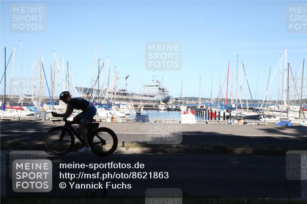 17.08.2025 - KN Förde Triathlon 2025 Yannick Fuchs http://msf.ph/oto/8621863 17.08.2025 15:30:14 Radfahren 18, 27, 30 meine-sportfotos.de