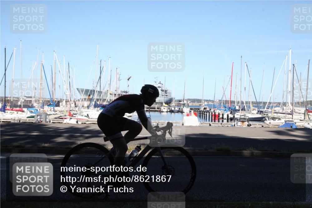 17.08.2025 - KN Förde Triathlon 2025 Yannick Fuchs http://msf.ph/oto/8621867 17.08.2025 15:31:47 Radfahren 18, 27 meine-sportfotos.de