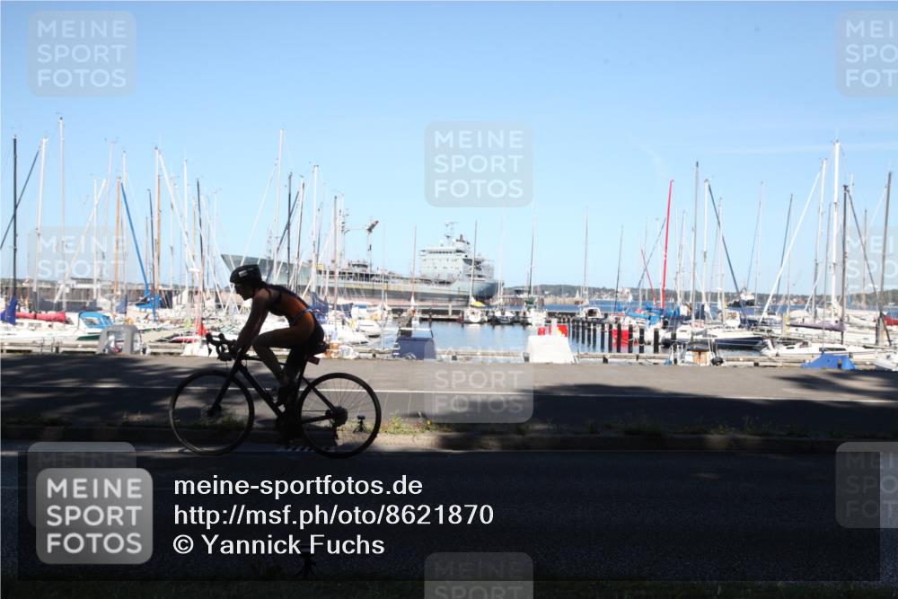 17.08.2025 - KN Förde Triathlon 2025 Yannick Fuchs http://msf.ph/oto/8621870 17.08.2025 15:32:31 Radfahren 21 meine-sportfotos.de