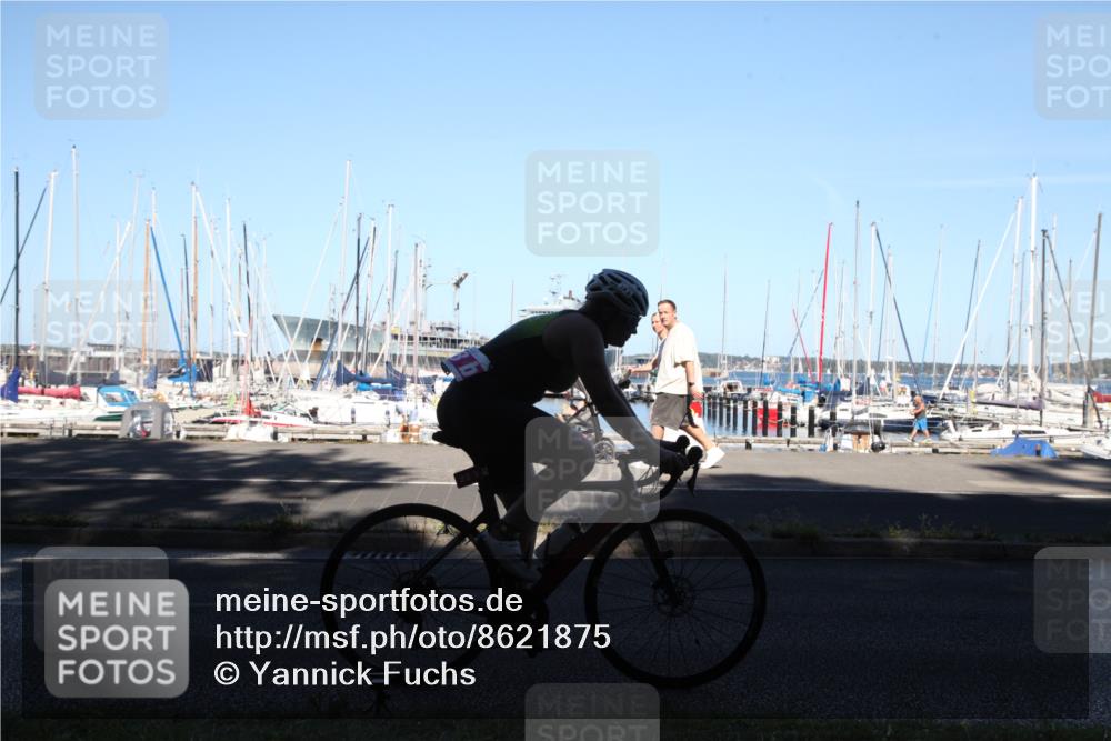 17.08.2025 - KN Förde Triathlon 2025 Yannick Fuchs http://msf.ph/oto/8621875 17.08.2025 15:34:06 Radfahren 28 meine-sportfotos.de