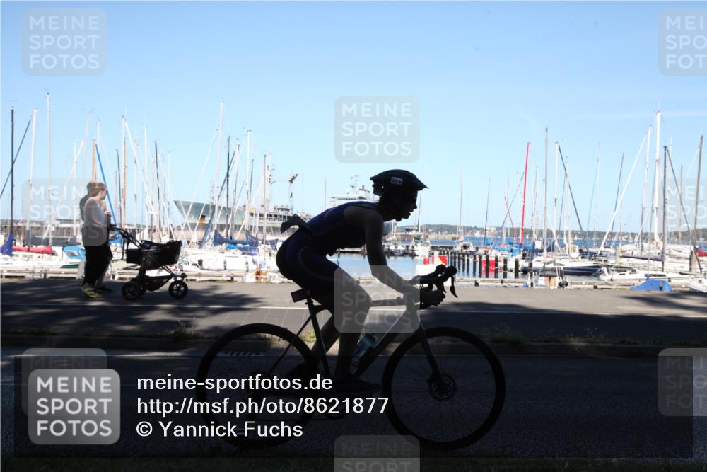17.08.2025 - KN Förde Triathlon 2025 Yannick Fuchs http://msf.ph/oto/8621877 17.08.2025 15:34:25 Radfahren 23 meine-sportfotos.de