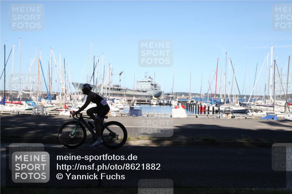 17.08.2025 - KN Förde Triathlon 2025 Yannick Fuchs http://msf.ph/oto/8621882 17.08.2025 15:35:23 Radfahren 25 meine-sportfotos.de
