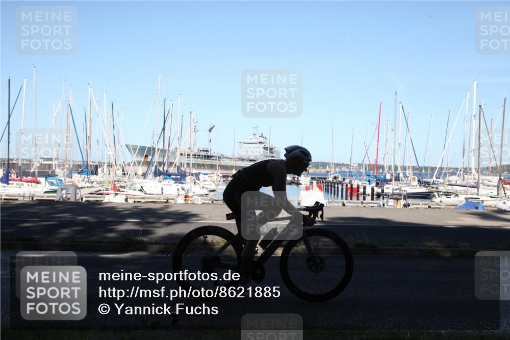 17.08.2025 - KN Förde Triathlon 2025 Yannick Fuchs http://msf.ph/oto/8621885 17.08.2025 15:37:09 Radfahren 25 meine-sportfotos.de