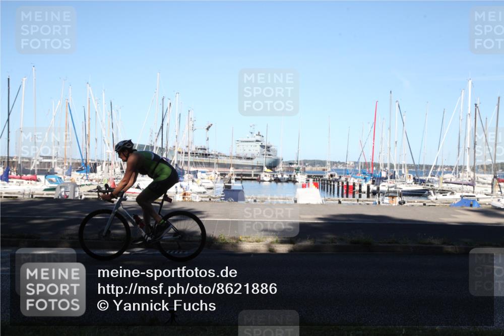 17.08.2025 - KN Förde Triathlon 2025 Yannick Fuchs http://msf.ph/oto/8621886 17.08.2025 15:38:46 Radfahren 19 meine-sportfotos.de