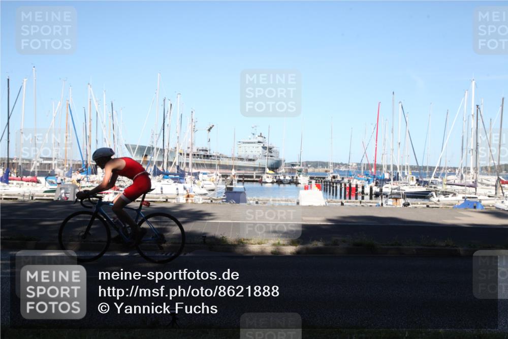 17.08.2025 - KN Förde Triathlon 2025 Yannick Fuchs http://msf.ph/oto/8621888 17.08.2025 15:40:21 Radfahren 16 meine-sportfotos.de