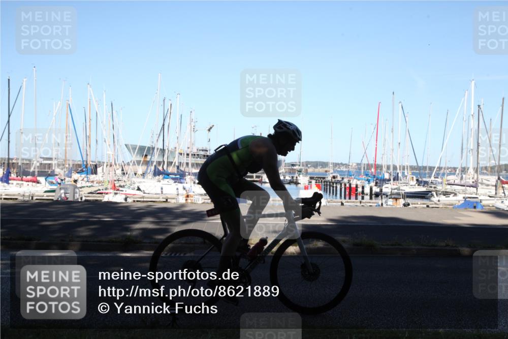 17.08.2025 - KN Förde Triathlon 2025 Yannick Fuchs http://msf.ph/oto/8621889 17.08.2025 15:40:27 Radfahren 16, 19 meine-sportfotos.de