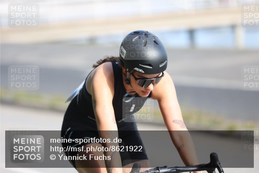17.08.2025 - KN Förde Triathlon 2025 Yannick Fuchs http://msf.ph/oto/8621922 17.08.2025 10:13:43 Radfahren 248 meine-sportfotos.de
