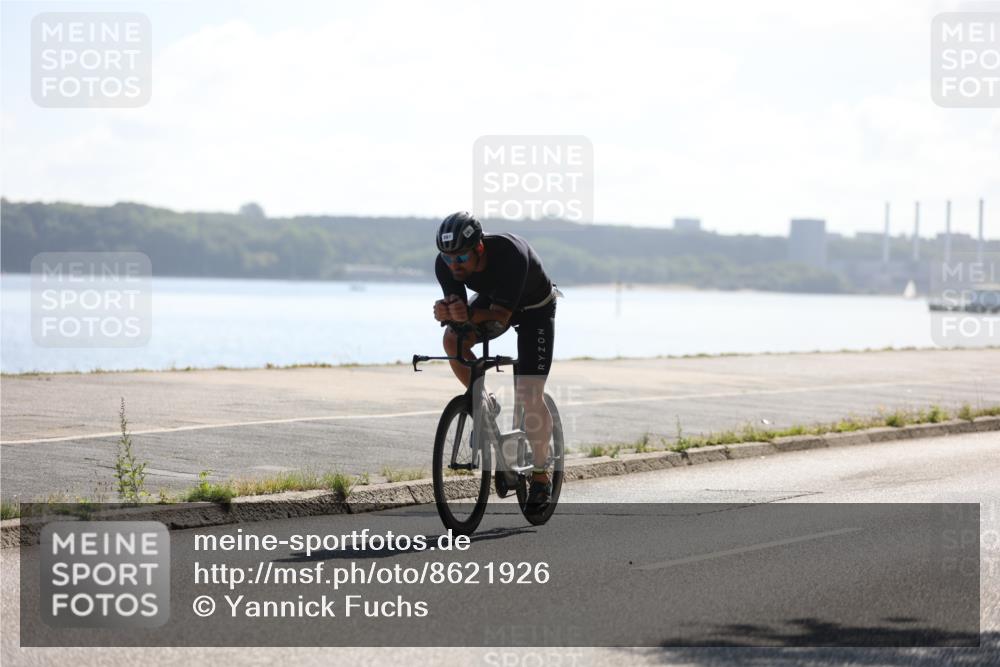17.08.2025 - KN Förde Triathlon 2025 Yannick Fuchs http://msf.ph/oto/8621926 17.08.2025 10:58:46 Radfahren 261 meine-sportfotos.de