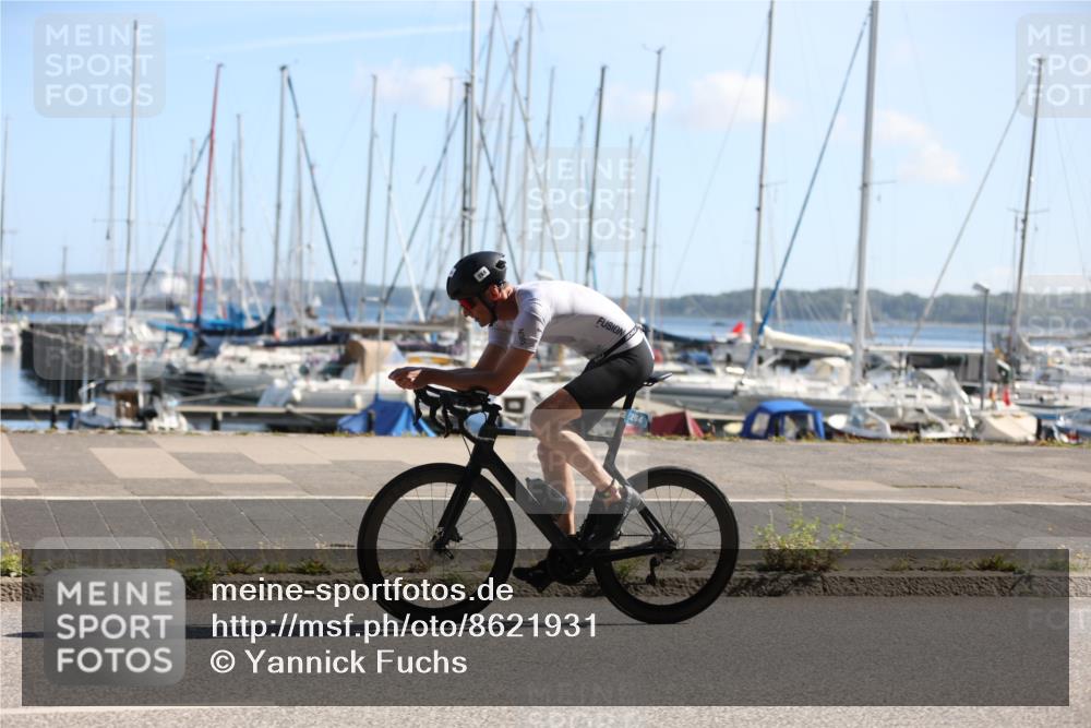 17.08.2025 - KN Förde Triathlon 2025 Yannick Fuchs http://msf.ph/oto/8621931 17.08.2025 10:59:25 Radfahren 264 meine-sportfotos.de