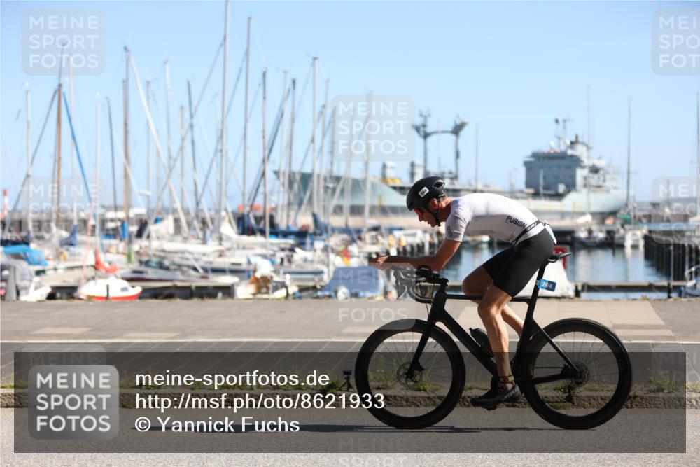 17.08.2025 - KN Förde Triathlon 2025 Yannick Fuchs http://msf.ph/oto/8621933 17.08.2025 10:59:26 Radfahren 264 meine-sportfotos.de