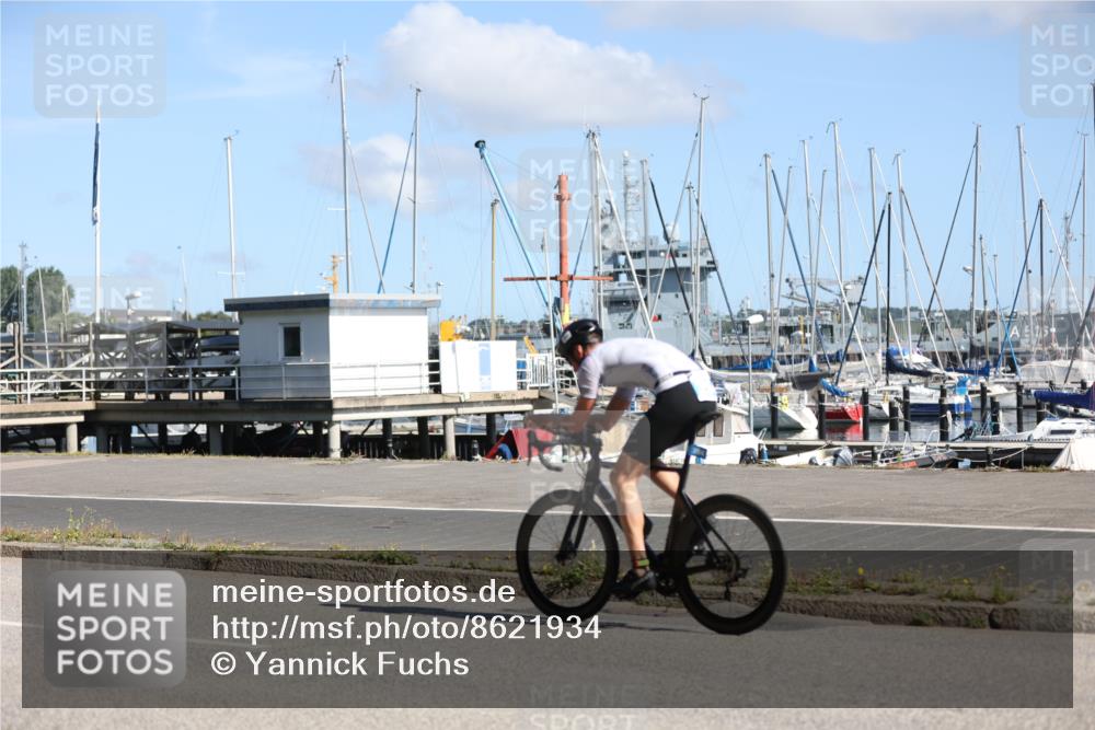 17.08.2025 - KN Förde Triathlon 2025 Yannick Fuchs http://msf.ph/oto/8621934 17.08.2025 10:59:26 Radfahren 264 meine-sportfotos.de