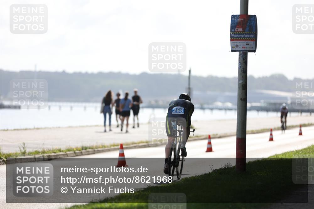 17.08.2025 - KN Förde Triathlon 2025 Yannick Fuchs http://msf.ph/oto/8621968 17.08.2025 11:01:27 Radfahren 266, 274, 268 meine-sportfotos.de