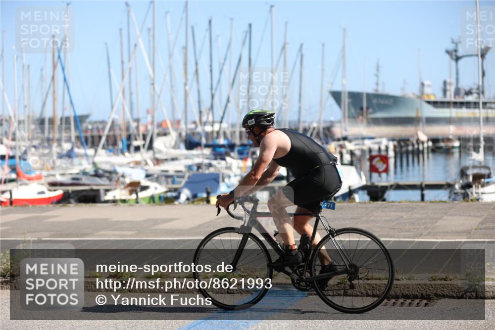 17.08.2025 - KN Förde Triathlon 2025 Yannick Fuchs http://msf.ph/oto/8621993 17.08.2025 11:01:59 Radfahren 271 meine-sportfotos.de