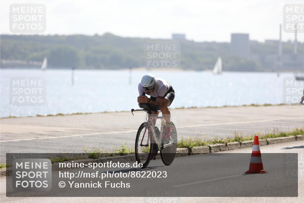 17.08.2025 - KN Förde Triathlon 2025 Yannick Fuchs http://msf.ph/oto/8622023 17.08.2025 11:03:06 Radfahren 263, 269, 273, 278, 287, 273, 274, 280 meine-sportfotos.de