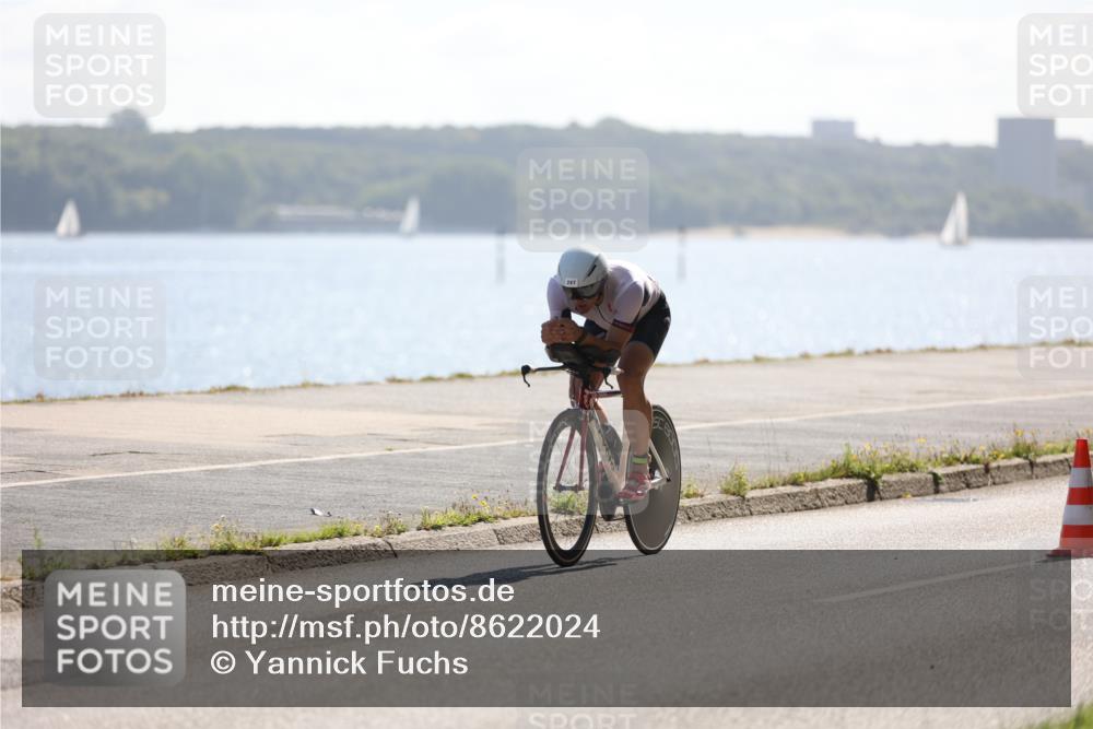 17.08.2025 - KN Förde Triathlon 2025 Yannick Fuchs http://msf.ph/oto/8622024 17.08.2025 11:03:06 Radfahren 263, 269, 273, 278, 287, 273, 274, 280 meine-sportfotos.de
