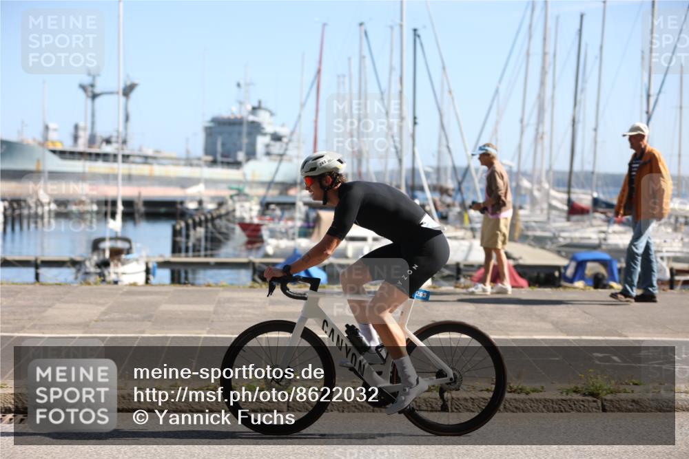 17.08.2025 - KN Förde Triathlon 2025 Yannick Fuchs http://msf.ph/oto/8622032 17.08.2025 11:03:09 Radfahren 263, 269, 278, 287, 273, 280 meine-sportfotos.de