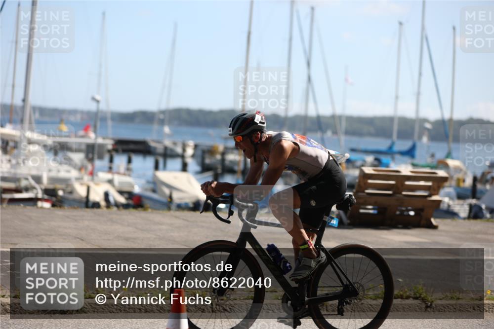 17.08.2025 - KN Förde Triathlon 2025 Yannick Fuchs http://msf.ph/oto/8622040 17.08.2025 11:03:31 Radfahren 271, 284 meine-sportfotos.de