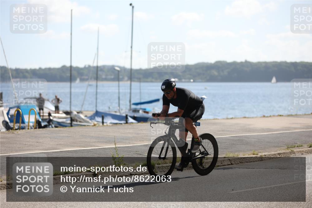 17.08.2025 - KN Förde Triathlon 2025 Yannick Fuchs http://msf.ph/oto/8622063 17.08.2025 11:04:10 Radfahren 281 meine-sportfotos.de