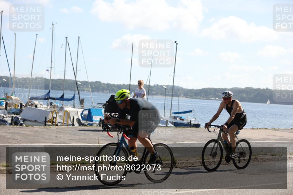 17.08.2025 - KN Förde Triathlon 2025 Yannick Fuchs http://msf.ph/oto/8622073 17.08.2025 11:04:29 Radfahren 273, 280, 287, 288, 303 meine-sportfotos.de