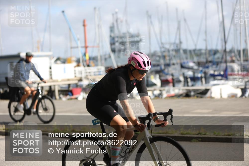 17.08.2025 - KN Förde Triathlon 2025 Yannick Fuchs http://msf.ph/oto/8622092 17.08.2025 09:46:11 Radfahren 121, 168, 171, 213, 243, 249 meine-sportfotos.de